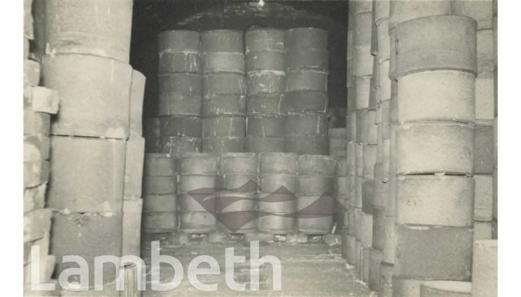 KILN SAGGARS, DOULTON POTTERY, LAMBETH