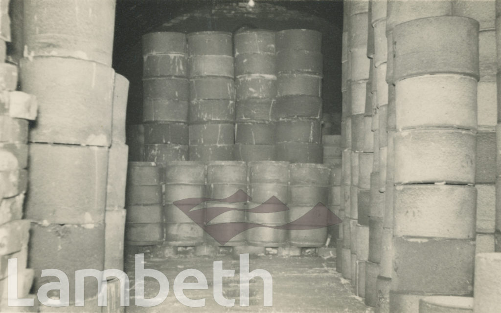 KILN SAGGARS, DOULTON POTTERY, LAMBETH