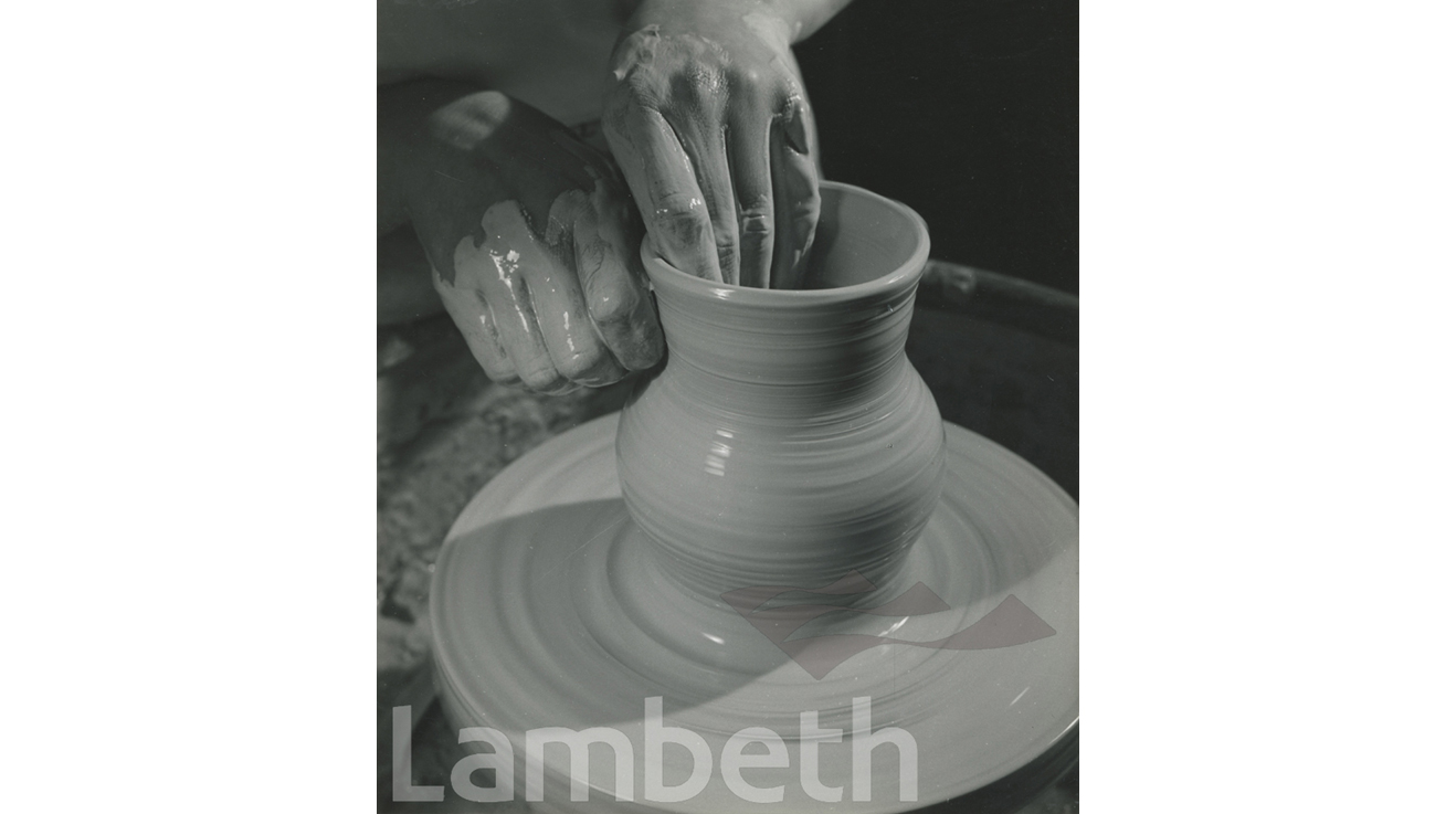 POTTER THROWING, DOULTON’S, LAMBETH