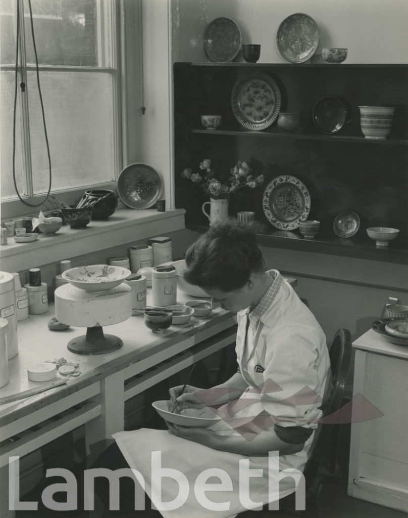 AGNETE HOY, ART POTTERY STUDIO, DOULTON’S, LAMBETH