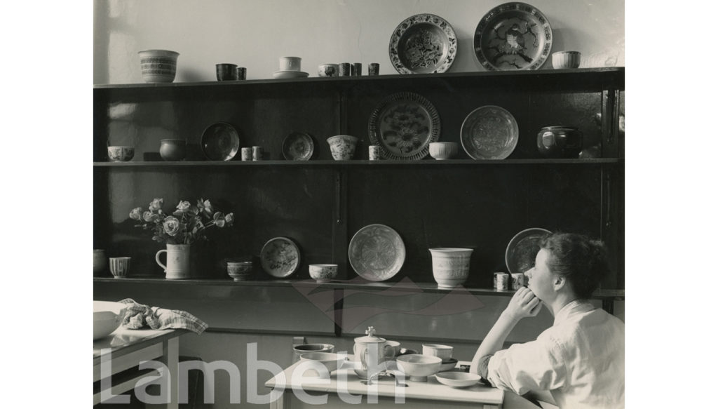 AGNETE HOY, ART POTTERY STUDIO, DOULTON’S, BLACK PRINCE ROAD, LAMBETH