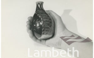 VASE BY AGNETE HOY, DOULTON, LAMBETH