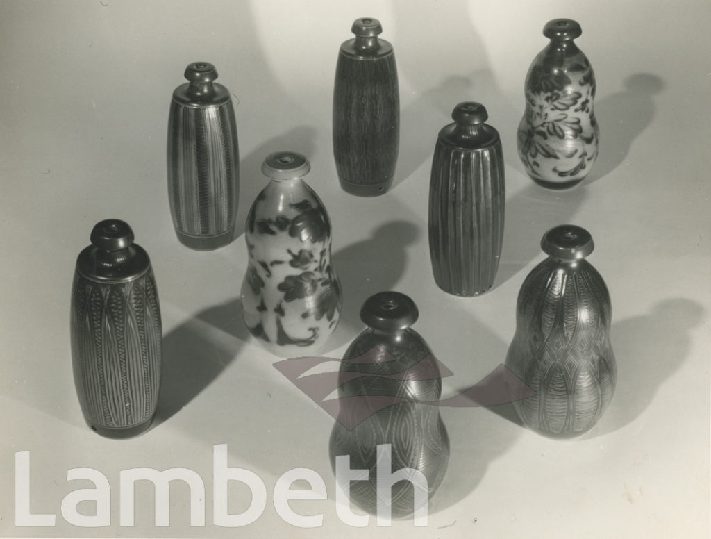 STUDIO POTTERY VASES BY AGNETE HOY, DOULTON’S, LAMBETH