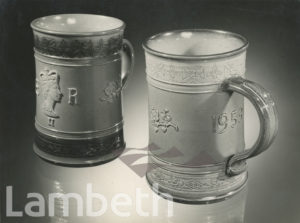 QUEEN ELIZABETH II CORONATION TANKARD, DOULTON, LAMBETH