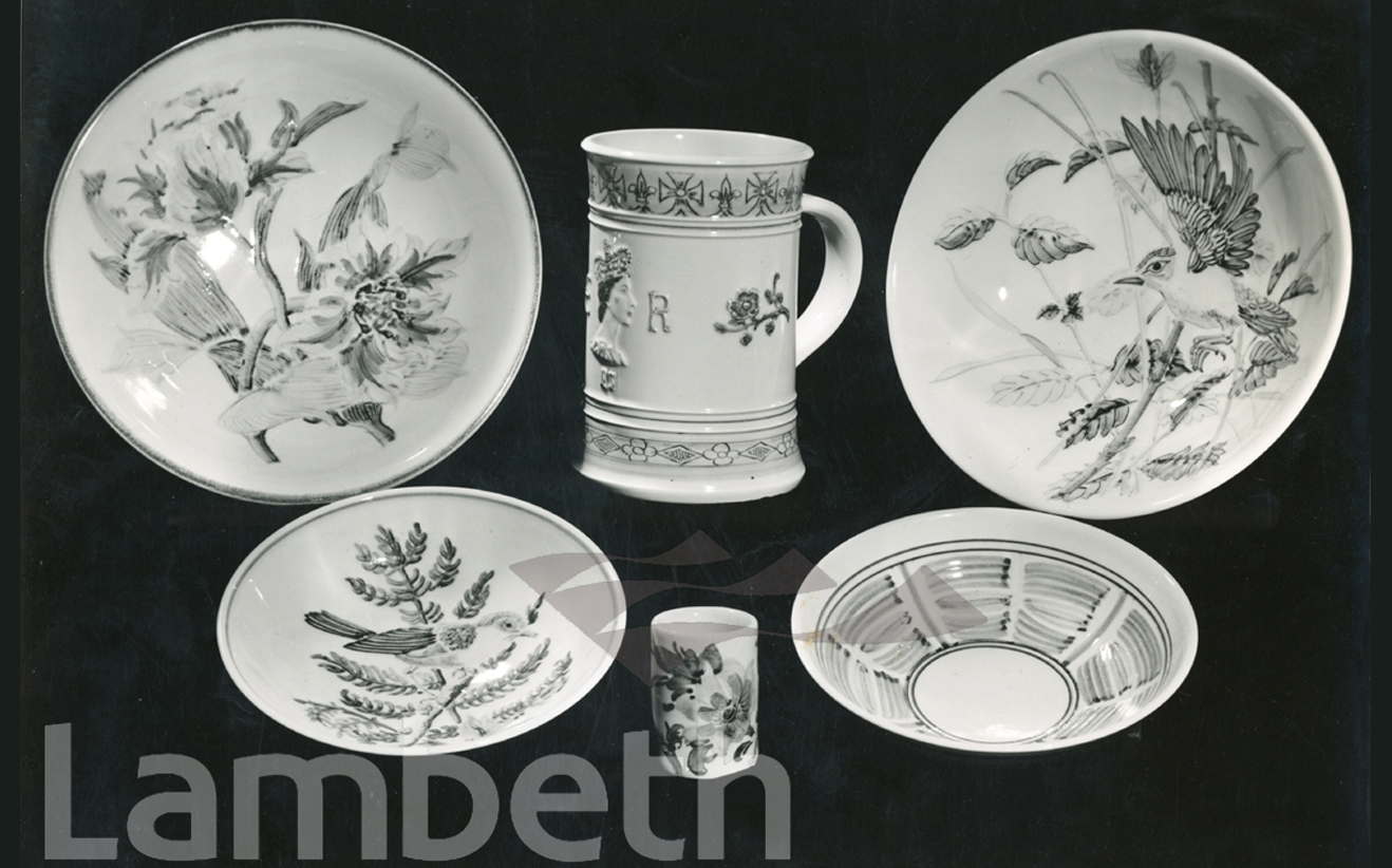 STONEWARE POTTERY BY AGNETE HOY, DOULTON’