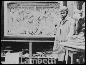 GEORGE TINWORTH IN DOULTON STUDIO