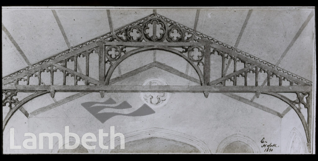 RAFTER, ST JAMES’ CHURCH, PARK HILL, CLAPHAM