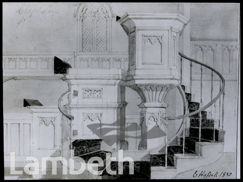 ST JAMES’ CHURCH, PARK HILL, CLAPHAM