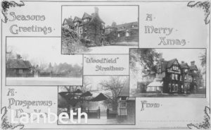 WOODFIELD, BEDFORD HILL, STREATHAM