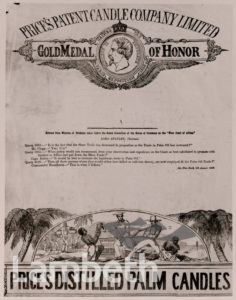 PRICES' CANDLES ANTI-SLAVERY LEAFLET