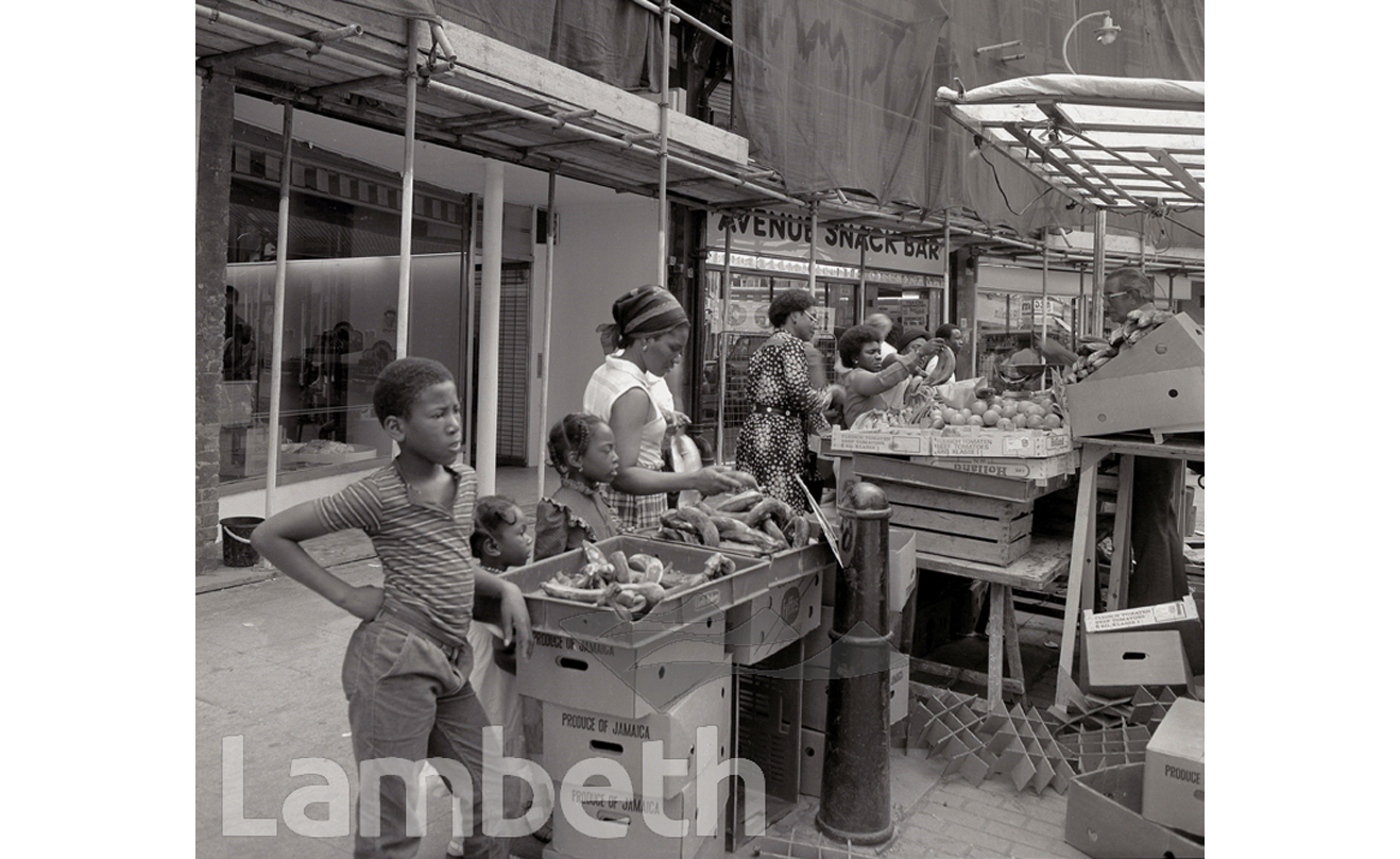FRUIT & VEGE STALL, ELECTRIC AVENUE, BRIXTON