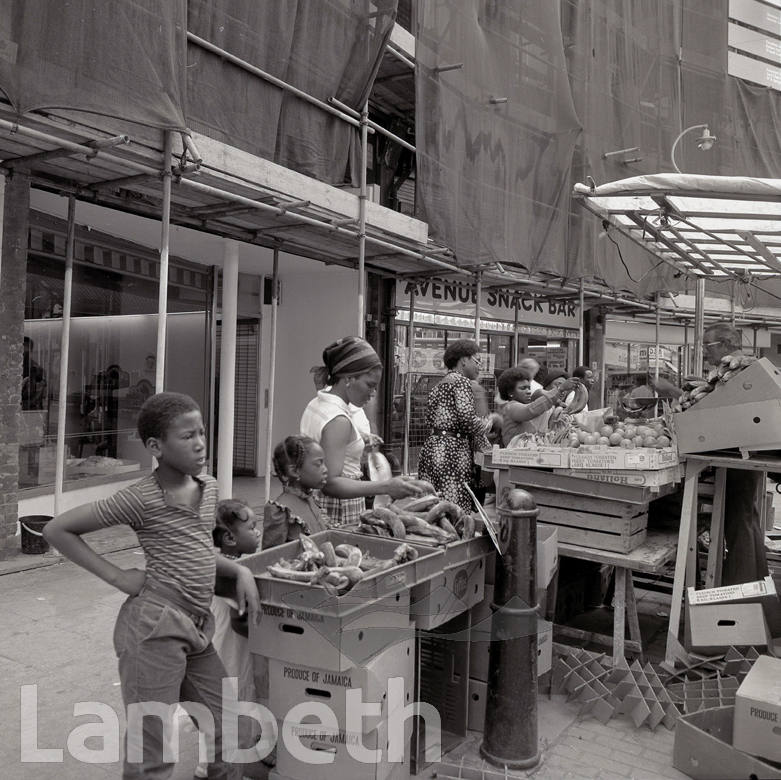 FRUIT & VEGE STALL, ELECTRIC AVENUE, BRIXTON