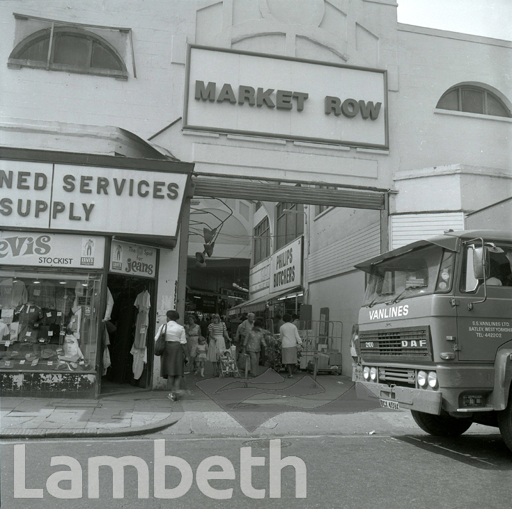 MARKET ROW, COLDHARBOUR LANE, BRIXTON