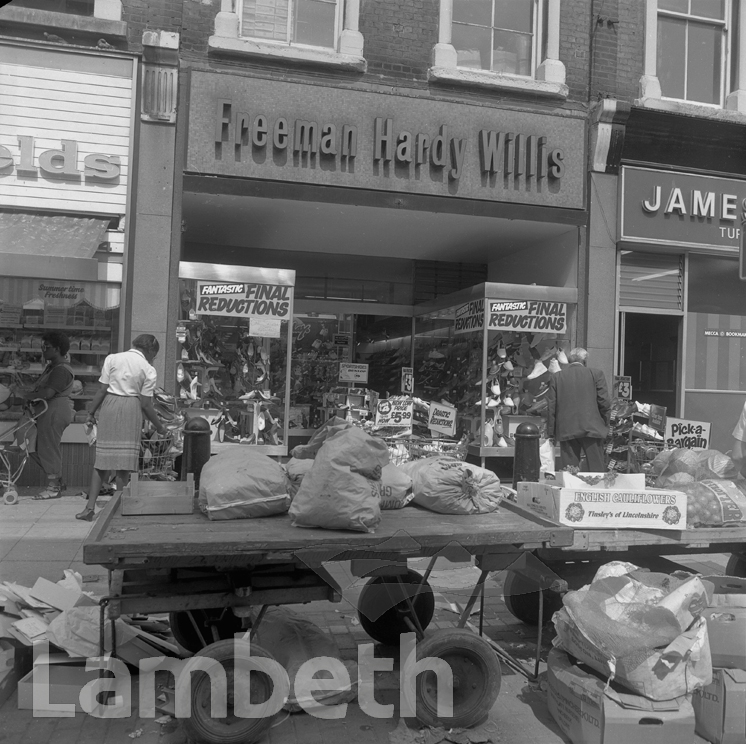 SHOE SHOP, ELECTRIC AVENUE, BRIXTON