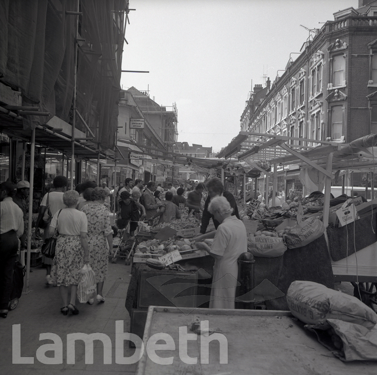 VEGETABLE STALL, ELECTRIC AVENUE, BRIXTON