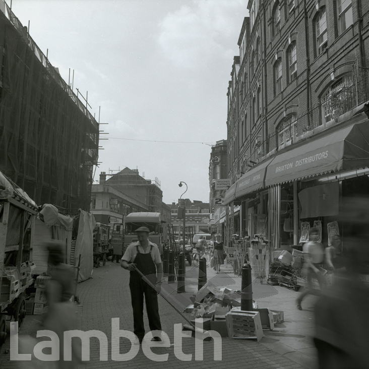 STREET SWEEPER, ELECTRIC AVENUE, BRIXTON