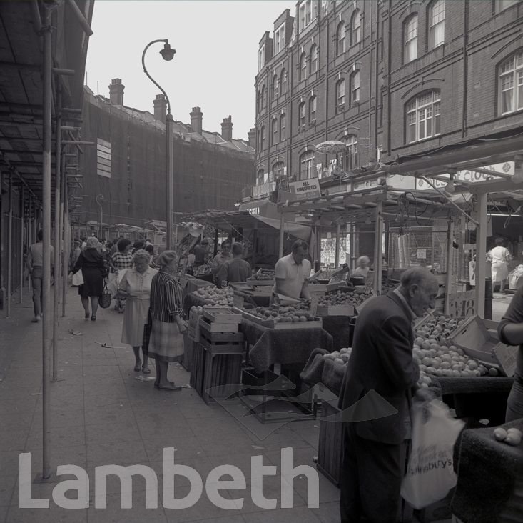 MARKET FRUIT STALLS, ELECTRIC AVENUE, BRIXTON
