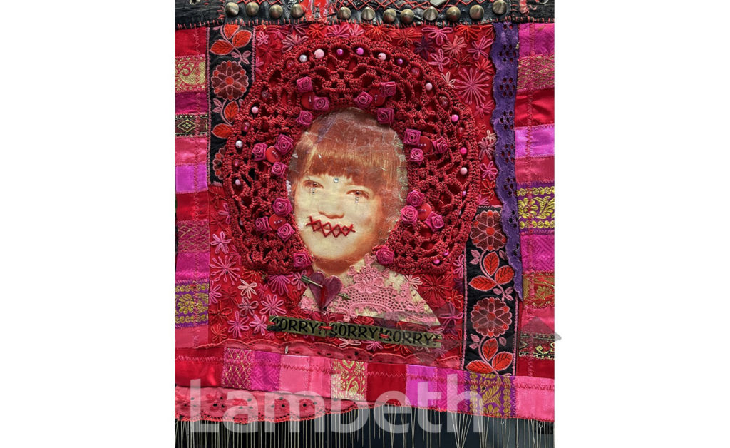 QUEER TEXTILE ARTWORK BY SCORPIO