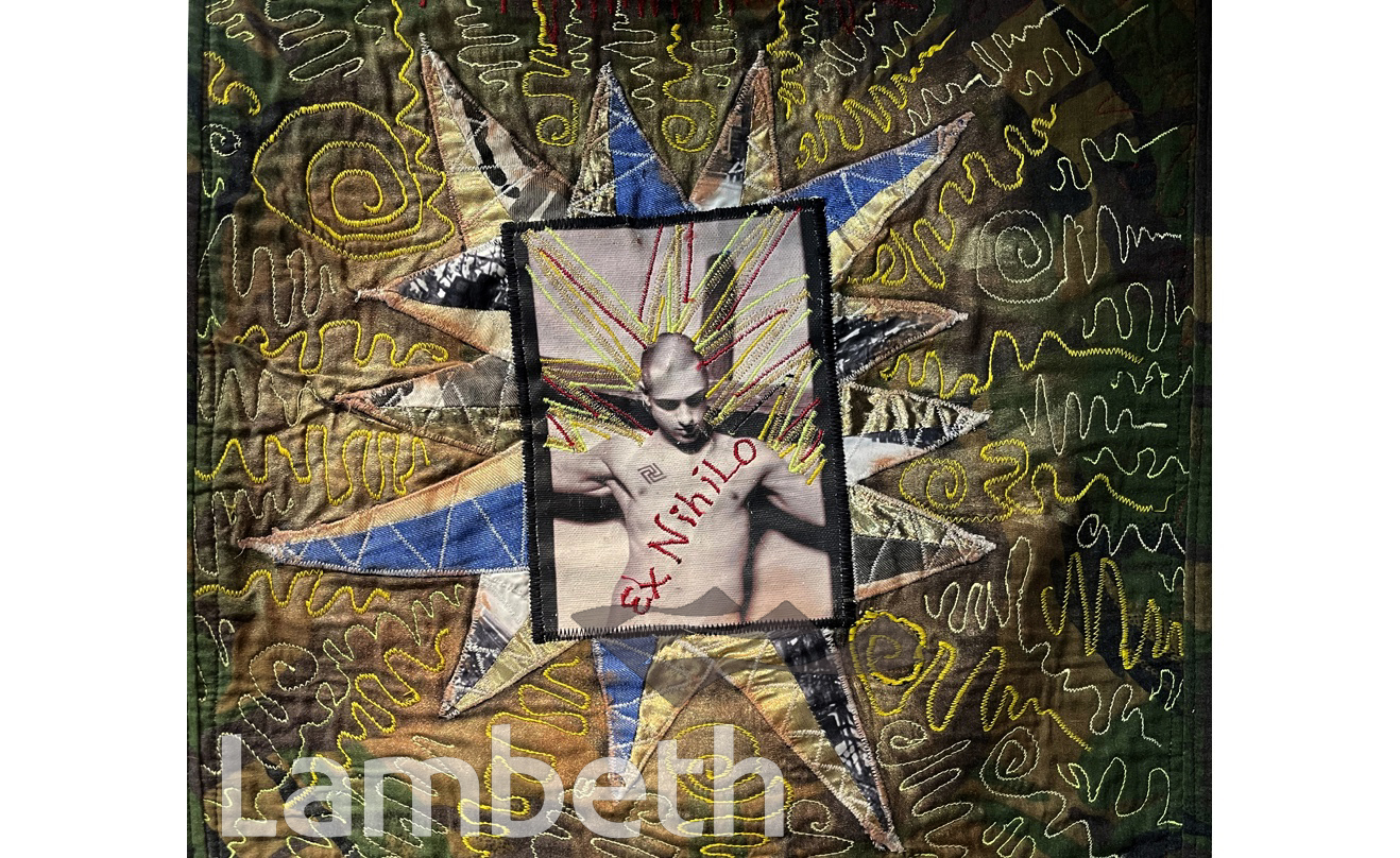 QUEER TEXTILE ARTWORK BY SCORPIO