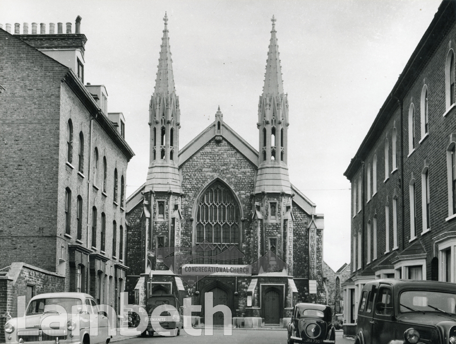 CONGREGATIONAL CHURCH, CAMBERWELL GREEN