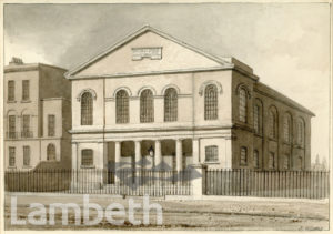 MARLBOROUGH CHAPEL, OLD KENT ROAD, CAMBERWELL