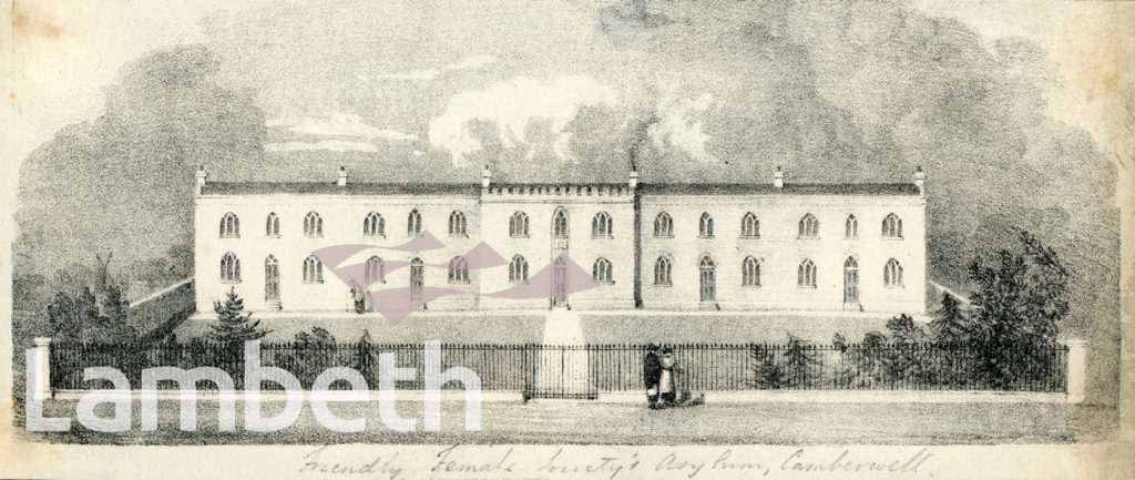 FRIENDLY FEMALE SOCIETY ALMSHOUSES, GLOUCESTER PLACE, CAMBERWELL