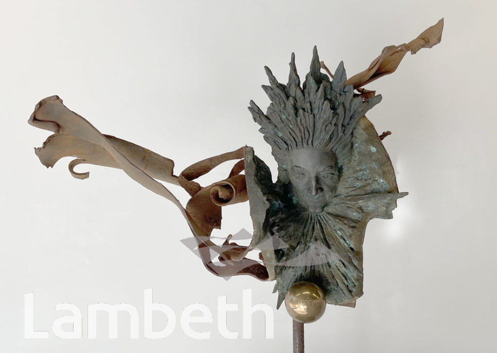 ‘ARES’ COLD SMILE’, SCULPTURE BY UKRAINIAN ARTIST OLES SYDORUK