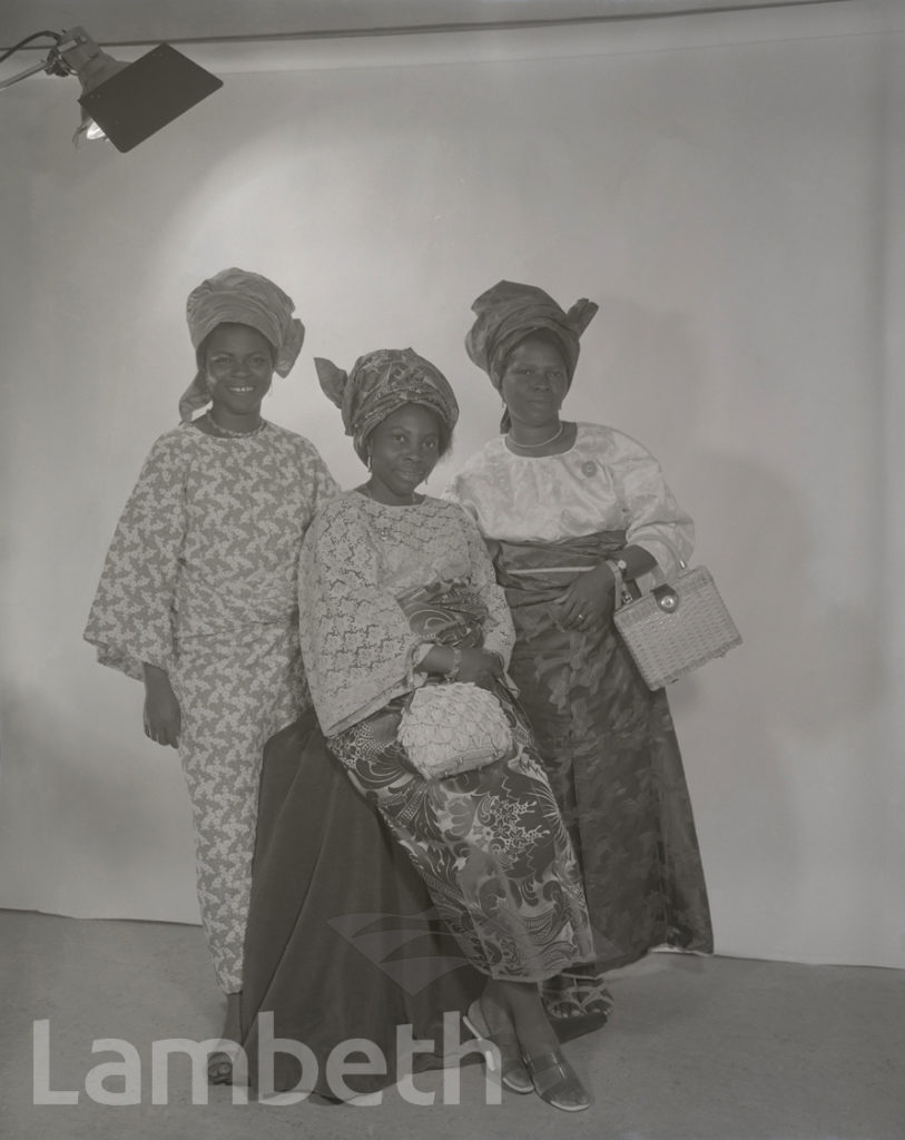 GROUP OF WOMEN, STUDIO PORTRAIT BY JIM MANNING