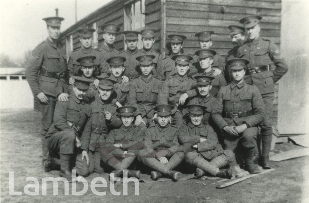FIRST SURREY RIFLES TRAINING CAMP, WORLD WAR I