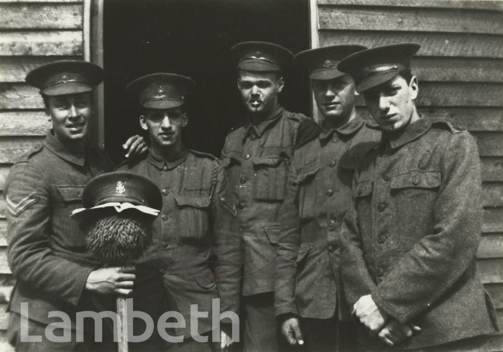 FIRST SURREY RIFLES TRAINING CAMP, WORLD WAR I