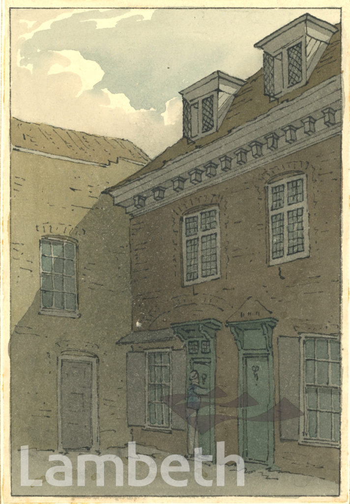 THE KEEPER OF THE BEARS’ HOUSE, BEAR GARDENS, BANKSIDE, SOUTHWARK