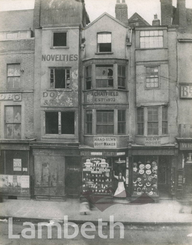 BOOTMAKER, BOROUGH HIGH STREET, SOUTHWARK