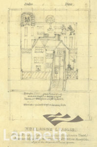FRONTISPIECE COPY OF HOLLAND'S LEAGUER BROTHEL, OR 'STEW'.