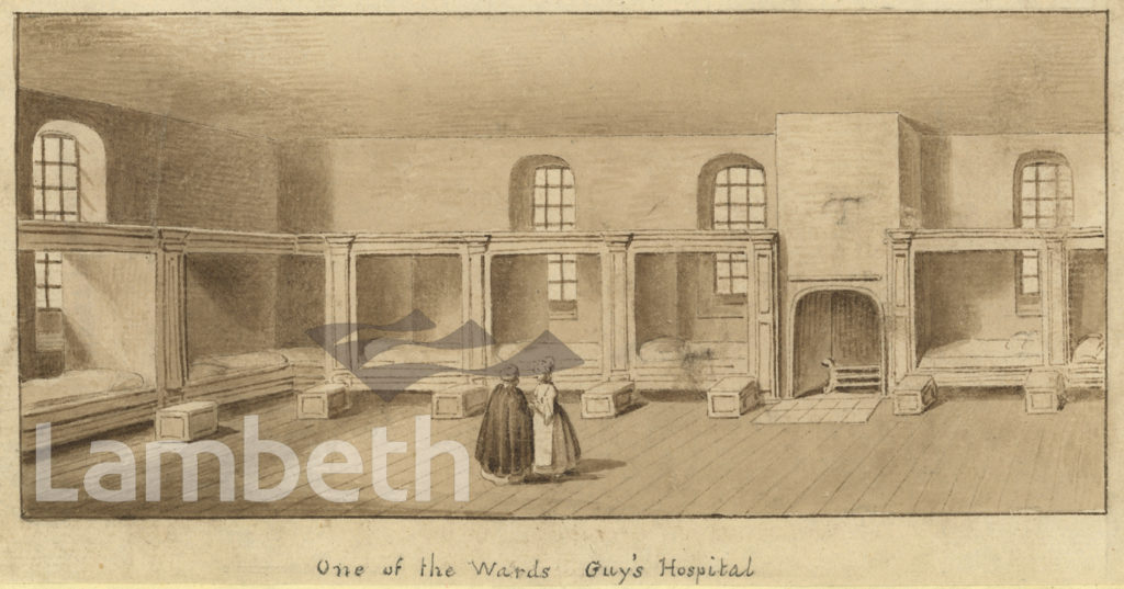 WARD, GUY’S HOSPITAL, SOUTHWARK