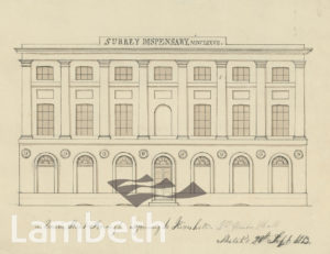 SURREY DISPENSARY, UNION STREET, BOROUGH