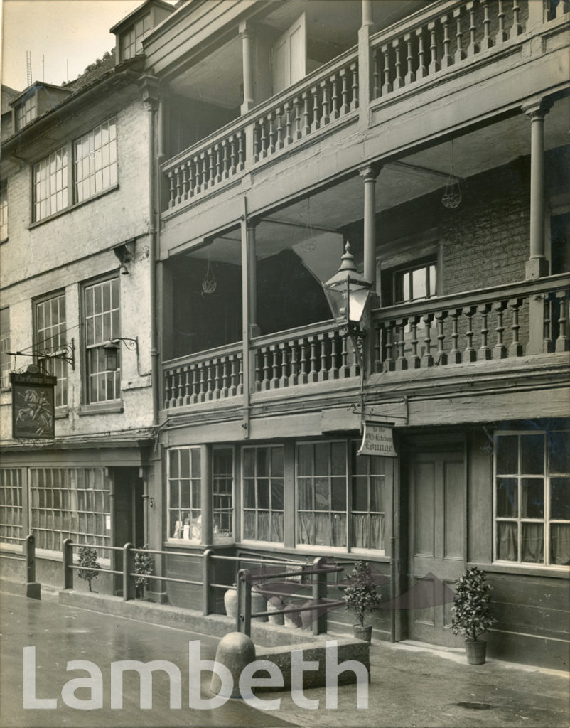 GEORGE INN, BOROUGH HIGH STREET, SOUTHWARD