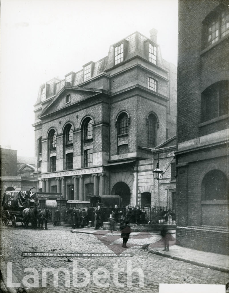 SPURGEON’S OLD CHAPEL, NEW PARK STREET, SOUTHWARK