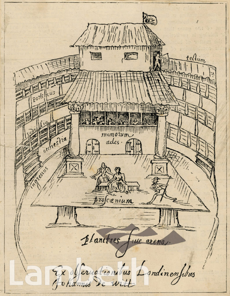 SWAN THEATRE, BANKSIDE, SOUTHWARK