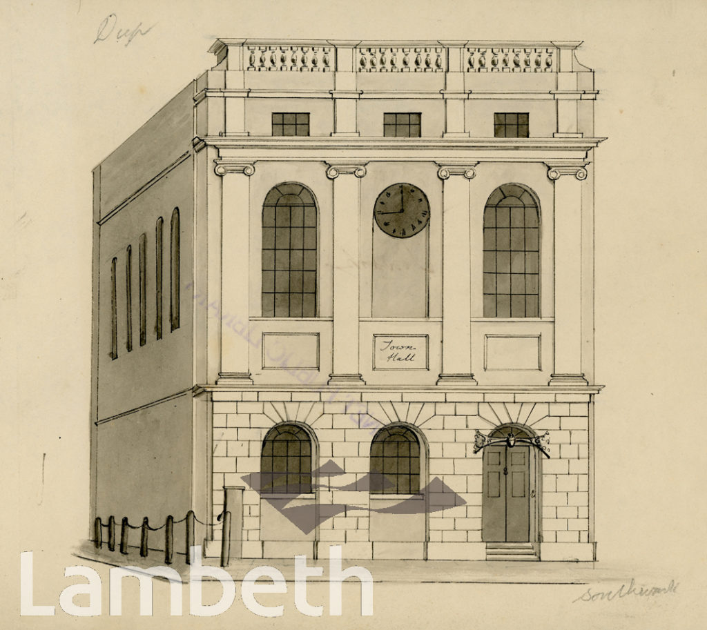 TOWN HALL, BOROUGH HIGH STREET, SOUTHWARK