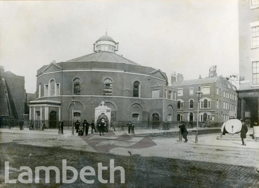 SURREY CHAPEL, BLACKFRIARS ROAD, SOUTHWARK