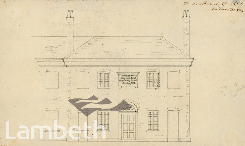 EDWARDS’ ALMSHOUSES, GREEN WALK, SOUTHWARK