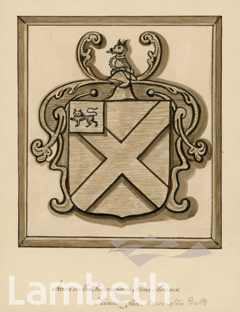 ARMS, FISHMONGER’S ALMSHOUSES, NEWINGTON BUTTS