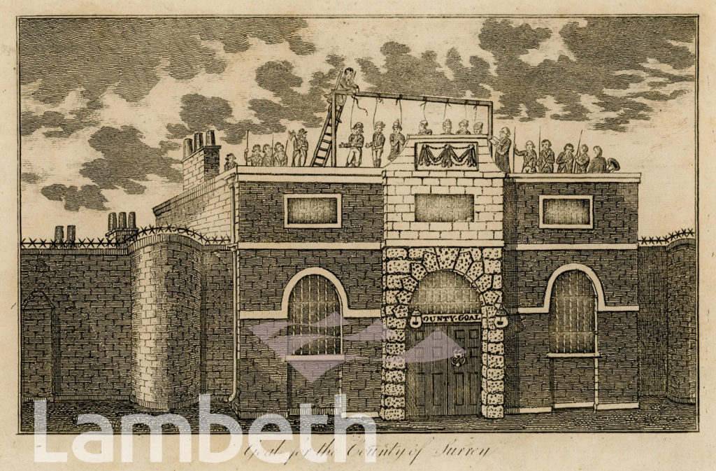 GOAL FOR THE COUNTY OF SURREY, HORSEMONGER LANE, SOUTHWARK