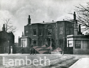 THE MANOR HOUSE, SURREY GARDENS, NEWINGTON