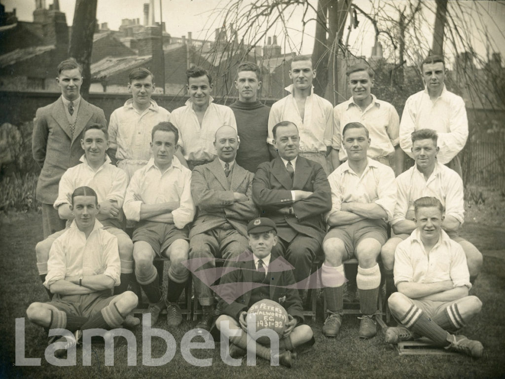 ST PETER’S FOOTBALL CLUB, WALWORTH