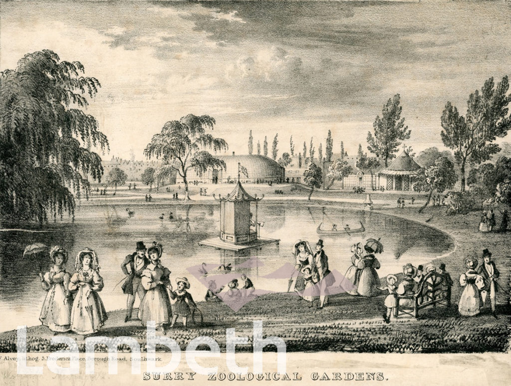 SURREY ZOOLOGICAL GARDENS, NEWINGTON