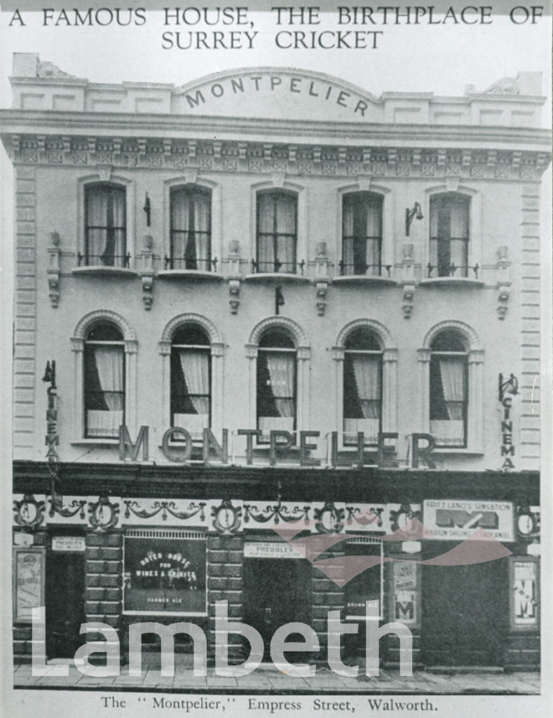 THE MONTPELLIER, EMPRESS STREET, WALWORTH