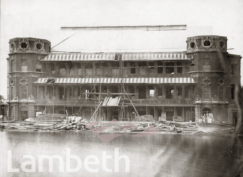 SURREY MUSIC HALL POST-FIRE, WALWORTH