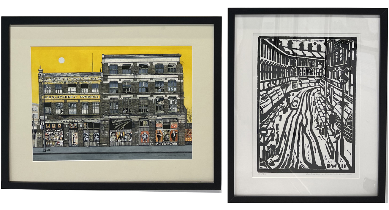 GHOSTS OF THE HIGH STREET; ARTWORKS BY DAVID WE