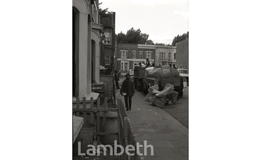 VIEW TOWARDS TREHERNE ROAD, BRIXTON NORTH, BY CHARLES GIMPEL